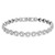 Swarovski Una Angelic bracelet Round cut, Small, White, Rhodium plated 5071173