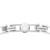 Swarovski Una Angelic bracelet Round cut, Small, White, Rhodium plated 5071173