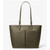 Michael Kors Jet Set Medium Pocket Tote Bag (Olive) 35H3STVT6B-Olive