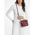 Michael Kors Jet Set Large Saffiano Leather Crossbody Bag (Cherry) 35S1GTTC7L-Cherr