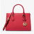 Michael Kors Outlet Sheila Medium Satchel 35S3G6HS2L-Bred-1