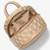 Michael Kors Rhea Medium Logo Jacquard Denim Backpack 35S6GRAB2C-222
