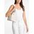 Michael Kors Carson Medium Pebbled Leather Convertible Bucket Crossbody Bag 35R6G2ZS6T-Ltcream