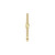 Invicta Women's 69182 Celestial Quartz PC21S Gold Dial Watch