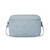 Michael Kors Jet Set Travel Large Logo Debossed Camera Crossbody Bag (Pale Ocean) 35S6STVC7V-Pale ocean
