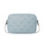 Michael Kors Jet Set Travel Large Logo Debossed Camera Crossbody Bag (Pale Ocean) 35S6STVC7V-Pale ocean