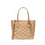 Michael Kors Eva Extra-Small Logo Jacquard Convertible Tote Bag 35S6GV0T0C-222