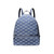 Michael Kors Rhea Medium Logo Jacquard Denim Backpack 35S6SRAB2C-Denim