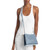 Michael Kors Christina Small Signature Logo Crossbody Bag 35T6S8WC0V-Denim
