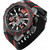Invicta Men's 20109 S1 Rally Quartz 3 Hand Black, Red Dial Watch