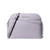 Michael Kors Outlet Jet Set Travel Medium Logo Dome Crossbody Bag (Lilac) 35F1STVC6B-Lilac