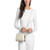 Michael Kors Outlet Ashton Extra-Small Floral Printed Camera Crossbody Bag (LightCream) 35F6G9QCOY-Ltcream