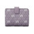 Michael Kors Outlet Jet Set Travel Medium Signature Logo Billfold Wallet (Lilac) 35F6STVF6V-Lilac
