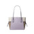 Michael Kors Outlet Voyager Large Color-Block Signature Logo Tote Bag (Lilac) 35S5SV6T7B-Lilac