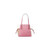 Michael Kors Outlet Voyager Large Color-Block Signature Logo Tote Bag 35S5SV6T7B-Rose