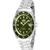 Invicta Men's 35690 Pro Diver  Automatic 3 Hand Military Green Dial Watch