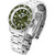 Invicta Men's 35690 Pro Diver  Automatic 3 Hand Military Green Dial Watch