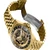 Invicta Men's 36860 Pro Diver Quartz PC21 Gold, Black Dial Watch