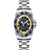 Invicta Men's 43469 MLB Milwaukee Brewers Quartz Yellow, Silver, White, Blue Dial Watch