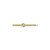 Invicta Women's 46346 Wildflower Quartz 3 Hand Gold Dial Watch