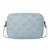 Michael Kors Jet Set Travel Large Logo Debossed Camera Crossbody Bag (Pale Ocean) 35S6GTVC7V-Pale Ocean