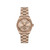 Invicta Men's 49393 Specialty Quartz 3 Hand Rose Gold Dial Watch