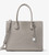 MICHAEL Michael Kors Women's Large Mercer Tote, Pearl Grey, One Size  30F6SM9T3L-081