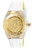 TechnoMarine Women's TM-115156 Cruise Monogram Quartz 3 Hand Gold Dial Watch