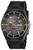 TechnoMarine Men's Cruise Black Silicone Band Steel Case Quartz Analog Watch TM-115147