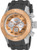Invicta Men's 14980 Pro Diver Quartz Multifunction Antique Silver, Rose Gold Dial Watch