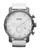Fossil Nate Chronograph Leather Watch - White Jr1423