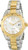 Invicta Women's 12852 Pro Diver Gold Dial Two Tone Watch with Crystal Accents...