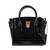 Michael Kors Hamilton EW Satchel Kenia Embossed Croco, 18k (Black) 30F7GHMS7E-001