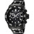 Invicta Men's 0076 Pro Diver Quartz Chronograph Black Dial Watch