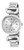 Invicta Women's 16223 Angel Quartz 3 Hand Silver Dial Watch