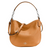 COACH Women's Polished Pebbled Leather Chelsea 32 Hobo Sv/Light Saddle Handbag 58036-SV/QD