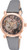 Invicta Women's 22649 Objet D Art Automatic 3 Hand Gunmetal Dial Watch