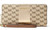 MICHAEL Michael Kors Center Stripe Jet Set Travel Logo Continental Wristlet Wallet, Natural 32S7MIJE4V-270