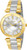Invicta Women's 23725 Angel Quartz 3 Hand Silver Dial Watch