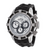 Invicta Men's 22147 Bolt Quartz Chronograph Silver, Black Dial Watch
