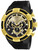 Invicta Men's 24699 Bolt Quartz Multifunction Gold, Black Dial Watch