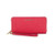 Michael Kors Jet Set Continental Multifunction Phone Wallet Wristlet, Ultra Pink