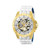 Invicta Men's 25411 Pro Diver Automatic Multifunction Blue, Gold Dial Watch