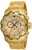 Invicta Men's 80070 Pro Diver Quartz 3 Hand Gold Dial Watch
