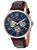 Tommy Hilfiger Men's Quartz Stainless Steel and Leather Casual Watch, Color:Black (Model: 1791290)