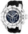 Invicta Men's 20396 Venom Quartz Chronograph Black, Silver Dial Watch