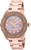 Invicta Women's 20320 Angel Quartz 3 Hand Rose Gold Dial Watch