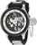 Invicta Men's 10051 Russian Diver Mechanical Black Skeleton Dial Black Polyur...