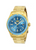 Invicta Men's 25813 Pro Diver Quartz 3 Hand Metallic Blue Dial Watch