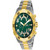 Invicta Men's 26099 S1 Rally Quartz Multifunction Green Dial Watch